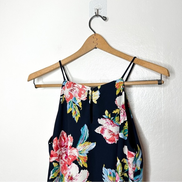 Monteau‎ Floral Print Sleeveless Mini Dress Medium M - Picture 9 of 9
